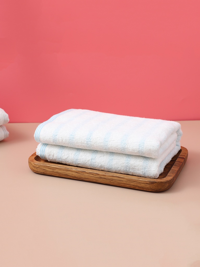 Bath towel Blue