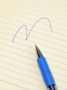 0 7mm Quick drying Gel Pen Dark Blue