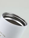 Classic Black White Series Straw Steel Bottle 800m