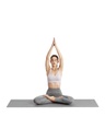 5mm Anti slip Yoga Mat Grey