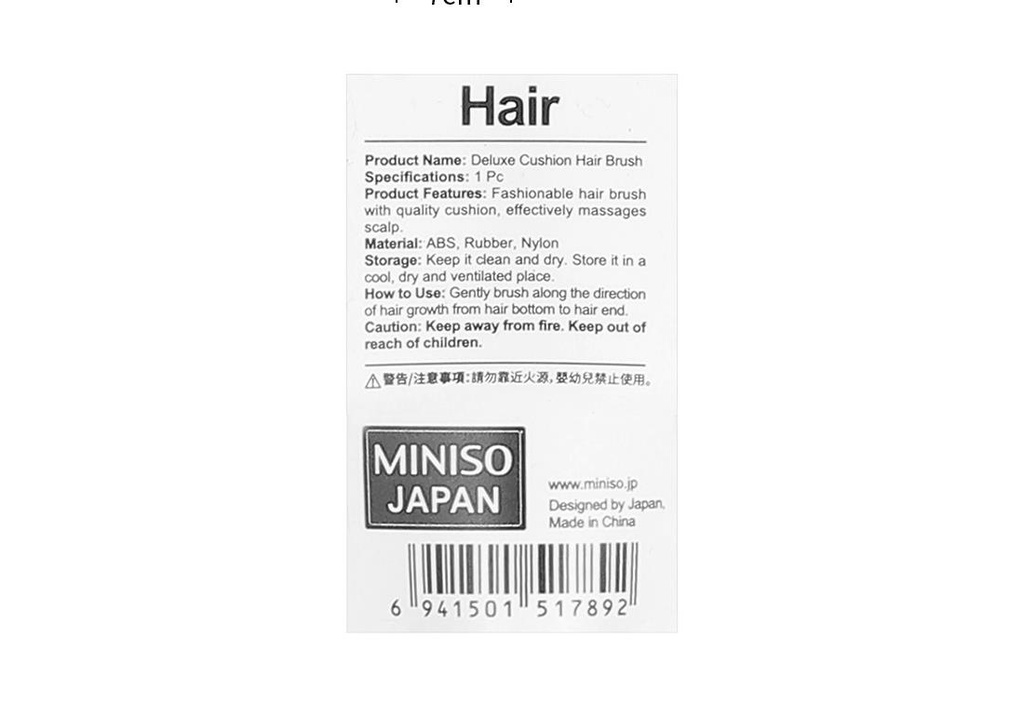 Deluxe Cushion Hair Brush