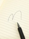 0 7mm Quick drying Gel Pen Black