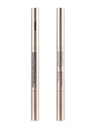 2 in 1 Eyebrow Pencil Eyebrow Gel Dark Brown