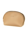 Simple Semicircle Cosmetic Bag Grey