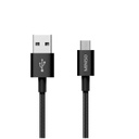 Micro Data Cable 1M BLACK 2.4A