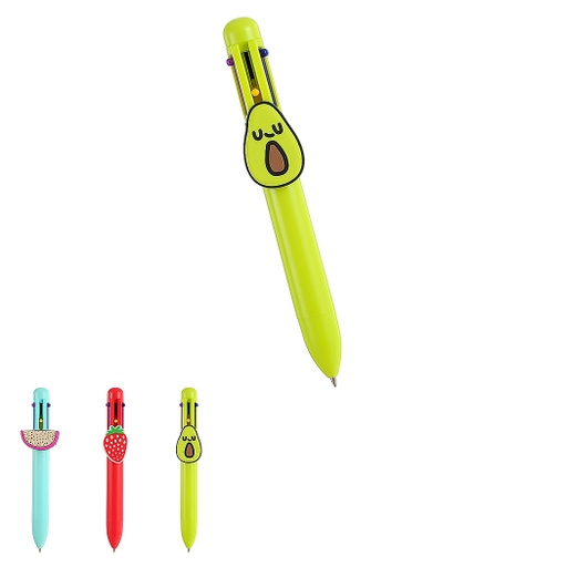 [Fruit series 6 Colored Pen (Miniso)] Fruit series 6 Colored Pen